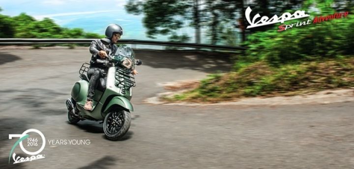 VESPA SPRINT ADVENTURE – RM17K, TERMASUK 3 AKSESORI! | Mekanika