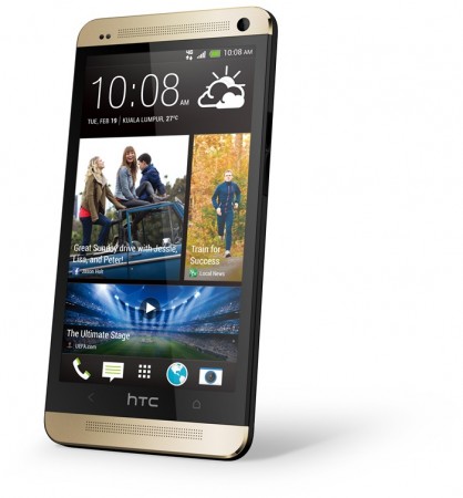 HTC One_Gold_PerLeft