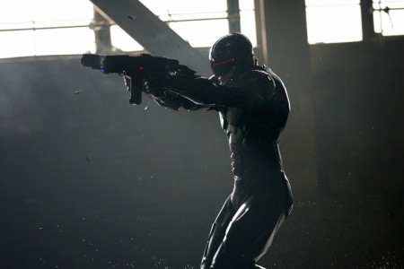 Joel Kinnaman stars in Columbia Pictures' "Robocop."