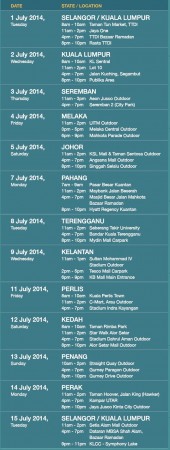 Poster with details