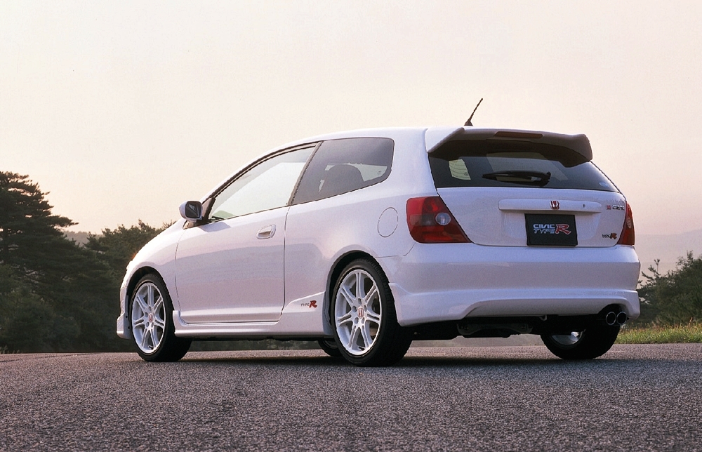 Rear Brake Discs & Pads Set For Honda Civic Type-R EP3 2001-2005 (Left + Right, Japan Made)