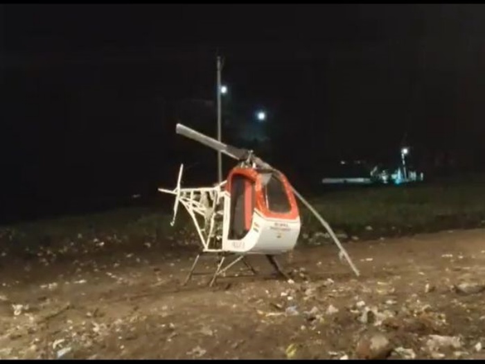 Maut Terkena Bilah Helikopter Ciptaan Sendiri