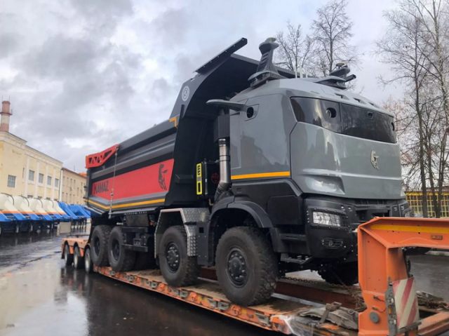 INILAH ROBOCOP – TRAK TIPPER AUTONOMI DARI KAMAZ | Mekanika