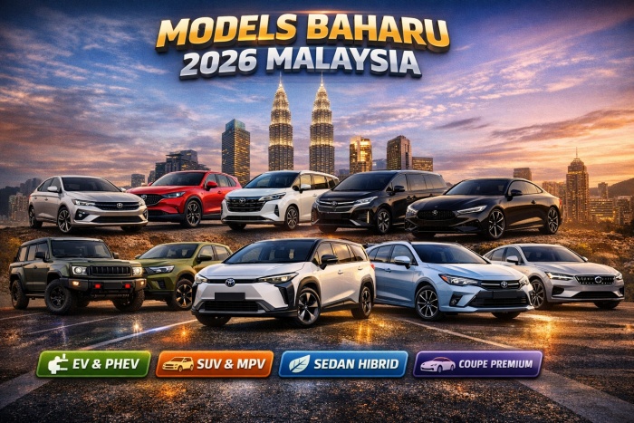 KERETA BARU 2026 MERIAH EV HIBRID PHEV SEDAN SUV SEMUA ADA Mekanika KERETA BARU 2026 MERIAH EV HIBRID PHEV SEDAN SUV SEMUA ADA Mekanika